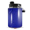 Skin Decal Wrap for Yeti Half Gallon Jug Raining Blue - JUG NOT INCLUDED by WraptorSkinz