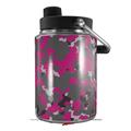 Skin Decal Wrap for Yeti Half Gallon Jug WraptorCamo Old School Camouflage Camo Fuschia Hot Pink - JUG NOT INCLUDED by WraptorSkinz