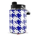 Skin Decal Wrap for Yeti Half Gallon Jug Houndstooth Royal Blue - JUG NOT INCLUDED by WraptorSkinz