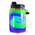 Skin Decal Wrap for Yeti Half Gallon Jug Rainbow Swirl - JUG NOT INCLUDED by WraptorSkinz