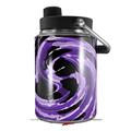 Skin Decal Wrap for Yeti Half Gallon Jug Alecias Swirl 02 Purple - JUG NOT INCLUDED by WraptorSkinz