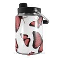Skin Decal Wrap for Yeti Half Gallon Jug Butterflies Pink - JUG NOT INCLUDED by WraptorSkinz