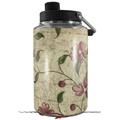 Skin Decal Wrap for Yeti 1 Gallon Jug Flowers and Berries Pink - JUG NOT INCLUDED by WraptorSkinz