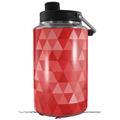 Skin Decal Wrap for Yeti 1 Gallon Jug Triangle Mosaic Red - JUG NOT INCLUDED by WraptorSkinz