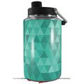 Skin Decal Wrap for Yeti 1 Gallon Jug Triangle Mosaic Seafoam Green - JUG NOT INCLUDED by WraptorSkinz