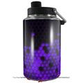 Skin Decal Wrap for Yeti 1 Gallon Jug HEX Purple - JUG NOT INCLUDED by WraptorSkinz