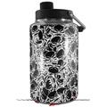Skin Decal Wrap for Yeti 1 Gallon Jug Scattered Skulls Black - JUG NOT INCLUDED by WraptorSkinz