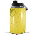 Skin Decal Wrap for Yeti 1 Gallon Jug Raining Yellow - JUG NOT INCLUDED by WraptorSkinz