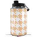 Skin Decal Wrap for Yeti 1 Gallon Jug Houndstooth Peach - JUG NOT INCLUDED by WraptorSkinz