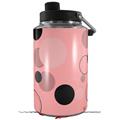 Skin Decal Wrap for Yeti 1 Gallon Jug Lots of Dots Pink on Pink - JUG NOT INCLUDED by WraptorSkinz