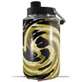 Skin Decal Wrap for Yeti 1 Gallon Jug Alecias Swirl 02 Yellow - JUG NOT INCLUDED by WraptorSkinz