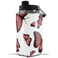 Skin Decal Wrap for Yeti 1 Gallon Jug Butterflies Pink - JUG NOT INCLUDED by WraptorSkinz