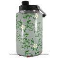 Skin Decal Wrap for Yeti 1 Gallon Jug Victorian Design Green - JUG NOT INCLUDED by WraptorSkinz