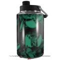 Skin Decal Wrap for Yeti 1 Gallon Jug Skulls Confetti Seafoam Green - JUG NOT INCLUDED by WraptorSkinz