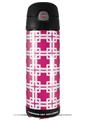 Skin Decal Wrap for Thermos Funtainer 16oz Bottle Boxed Fushia Hot Pink (BOTTLE NOT INCLUDED) by WraptorSkinz