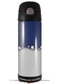Skin Decal Wrap for Thermos Funtainer 16oz Bottle Ripped Colors Blue Gray (BOTTLE NOT INCLUDED) by WraptorSkinz