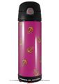 Skin Decal Wrap for Thermos Funtainer 16oz Bottle Anchors Away Fuschia Hot Pink (BOTTLE NOT INCLUDED) by WraptorSkinz