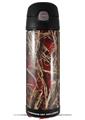 Skin Decal Wrap for Thermos Funtainer 16oz Bottle WraptorCamo Grassy Marsh Camo Red (BOTTLE NOT INCLUDED) by WraptorSkinz