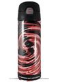 Skin Decal Wrap for Thermos Funtainer 16oz Bottle Alecias Swirl 02 Red (BOTTLE NOT INCLUDED) by WraptorSkinz