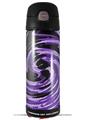 Skin Decal Wrap for Thermos Funtainer 16oz Bottle Alecias Swirl 02 Purple (BOTTLE NOT INCLUDED) by WraptorSkinz