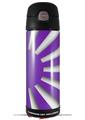 Skin Decal Wrap for Thermos Funtainer 16oz Bottle Rising Sun Japanese Flag Purple (BOTTLE NOT INCLUDED) by WraptorSkinz