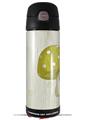 Skin Decal Wrap for Thermos Funtainer 16oz Bottle Mushrooms Yellow (BOTTLE NOT INCLUDED) by WraptorSkinz