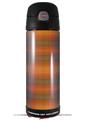 Skin Decal Wrap for Thermos Funtainer 16oz Bottle Plaid Pumpkin Orange (BOTTLE NOT INCLUDED) by WraptorSkinz
