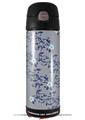 Skin Decal Wrap for Thermos Funtainer 16oz Bottle Victorian Design Blue (BOTTLE NOT INCLUDED) by WraptorSkinz