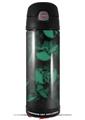Skin Decal Wrap for Thermos Funtainer 16oz Bottle Skulls Confetti Seafoam Green (BOTTLE NOT INCLUDED) by WraptorSkinz