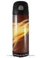 Skin Decal Wrap for Thermos Funtainer 16oz Bottle Mystic Vortex Yellow (BOTTLE NOT INCLUDED) by WraptorSkinz
