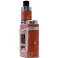 Skin Decal Wraps for Smok AL85 Alien Baby Anchors Away Red Dark VAPE NOT INCLUDED