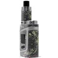 Skin Decal Wraps for Smok AL85 Alien Baby Marble Granite 03 Black VAPE NOT INCLUDED
