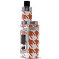 Skin Decal Wraps for Smok AL85 Alien Baby Houndstooth Burnt Orange VAPE NOT INCLUDED