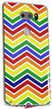 WraptorSkinz Skin Decal Wrap compatible with LG V30 Zig Zag Rainbow