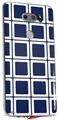 WraptorSkinz Skin Decal Wrap compatible with LG V30 Squared Navy Blue