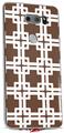 WraptorSkinz Skin Decal Wrap compatible with LG V30 Boxed Chocolate Brown