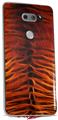 WraptorSkinz Skin Decal Wrap compatible with LG V30 Fractal Fur Tiger
