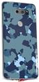 WraptorSkinz Skin Decal Wrap compatible with LG V30 WraptorCamo Old School Camouflage Camo Navy
