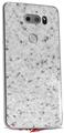 WraptorSkinz Skin Decal Wrap compatible with LG V30 Marble Granite 10 Speckled Black White