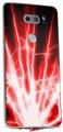 WraptorSkinz Skin Decal Wrap compatible with LG V30 Lightning Red