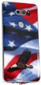 WraptorSkinz Skin Decal Wrap compatible with LG V30 Ole Glory Bald Eagle