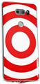 WraptorSkinz Skin Decal Wrap compatible with LG V30 Bullseye Red and White