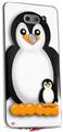 WraptorSkinz Skin Decal Wrap compatible with LG V30 Penguins on White