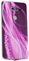 WraptorSkinz Skin Decal Wrap compatible with LG V30 Mystic Vortex Hot Pink