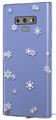 Decal style Skin Wrap compatible with Samsung Galaxy Note 9 Snowflakes