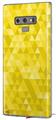 Decal style Skin Wrap compatible with Samsung Galaxy Note 9 Triangle Mosaic Yellow