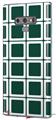 Decal style Skin Wrap compatible with Samsung Galaxy Note 9 Squared Hunter Green