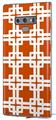 Decal style Skin Wrap compatible with Samsung Galaxy Note 9 Boxed Burnt Orange