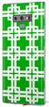 Decal style Skin Wrap compatible with Samsung Galaxy Note 9 Boxed Green