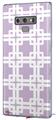 Decal style Skin Wrap compatible with Samsung Galaxy Note 9 Boxed Lavender